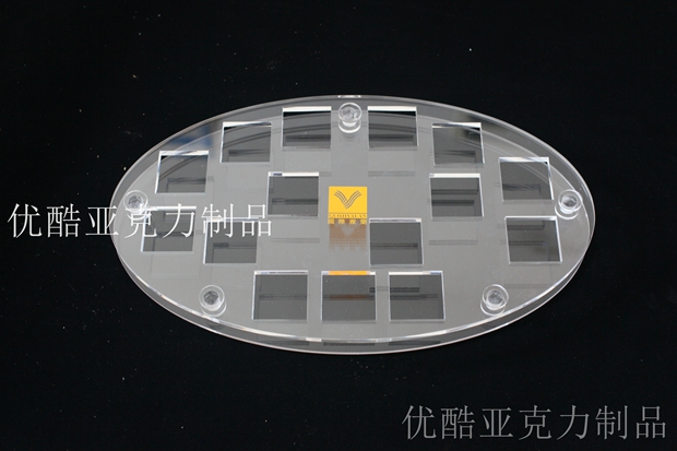 上海有機玻璃制作化妝品托架