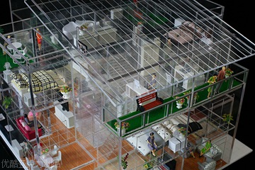 優酷上海別墅模型制作 優酷上海別墅模型制作