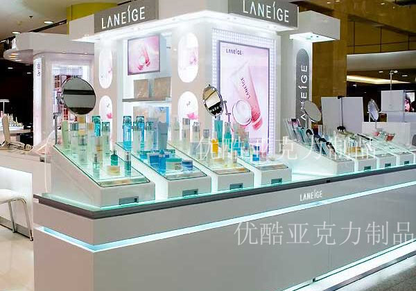 有機玻璃制品廠化妝品展柜