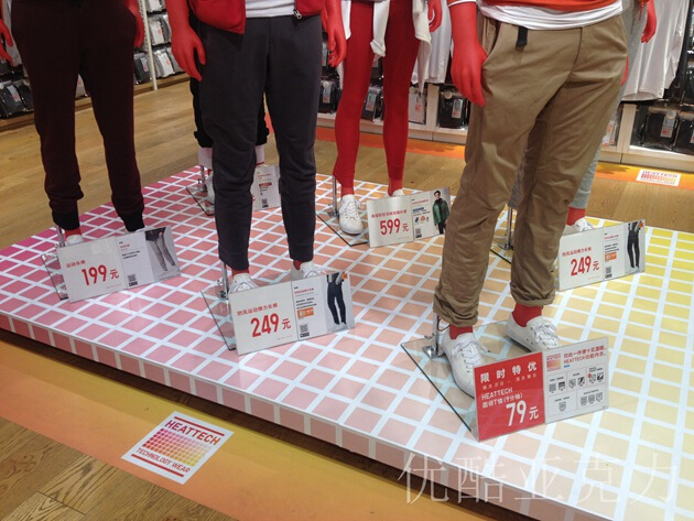 上海制作有機玻璃商場用品